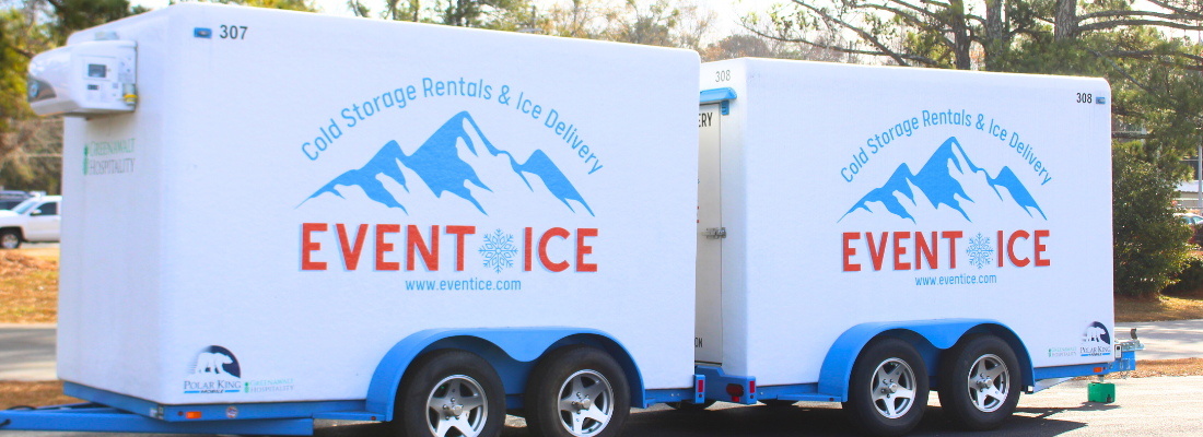 event ice trailer cold storage disaster relief refrigerated trucks temperature controlled