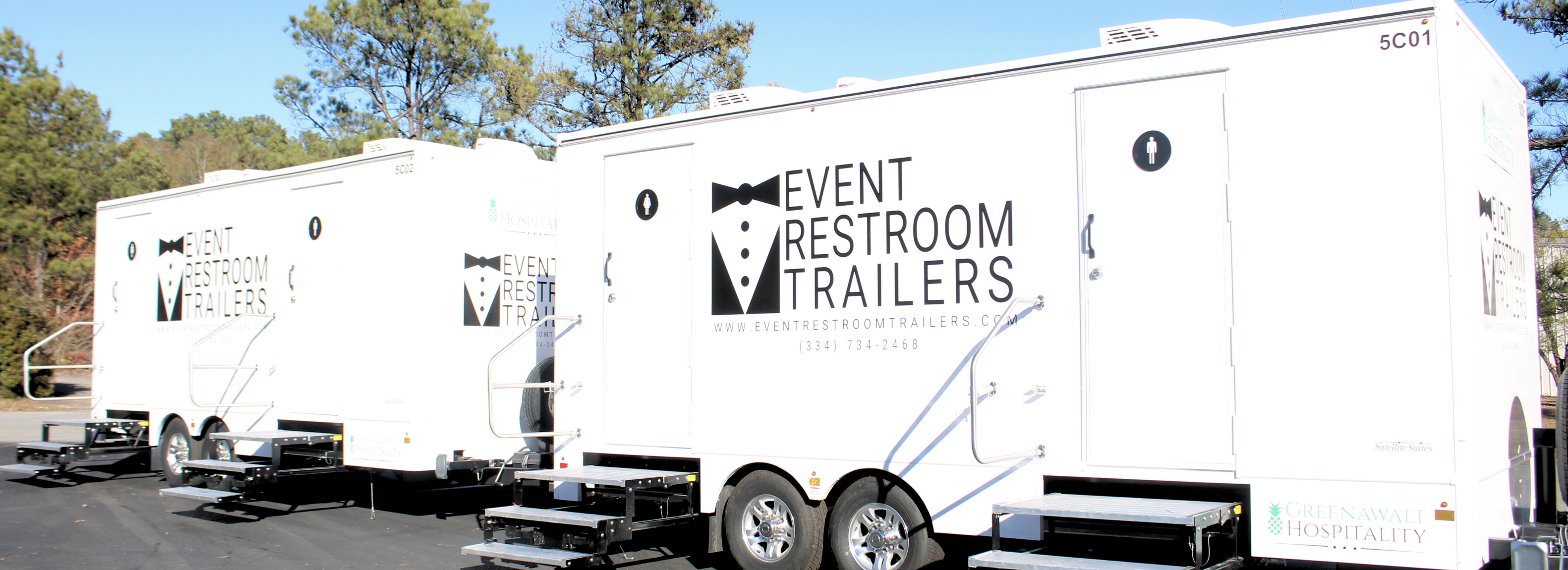 event restroom trailers luxury restrooms accessible air conditioned