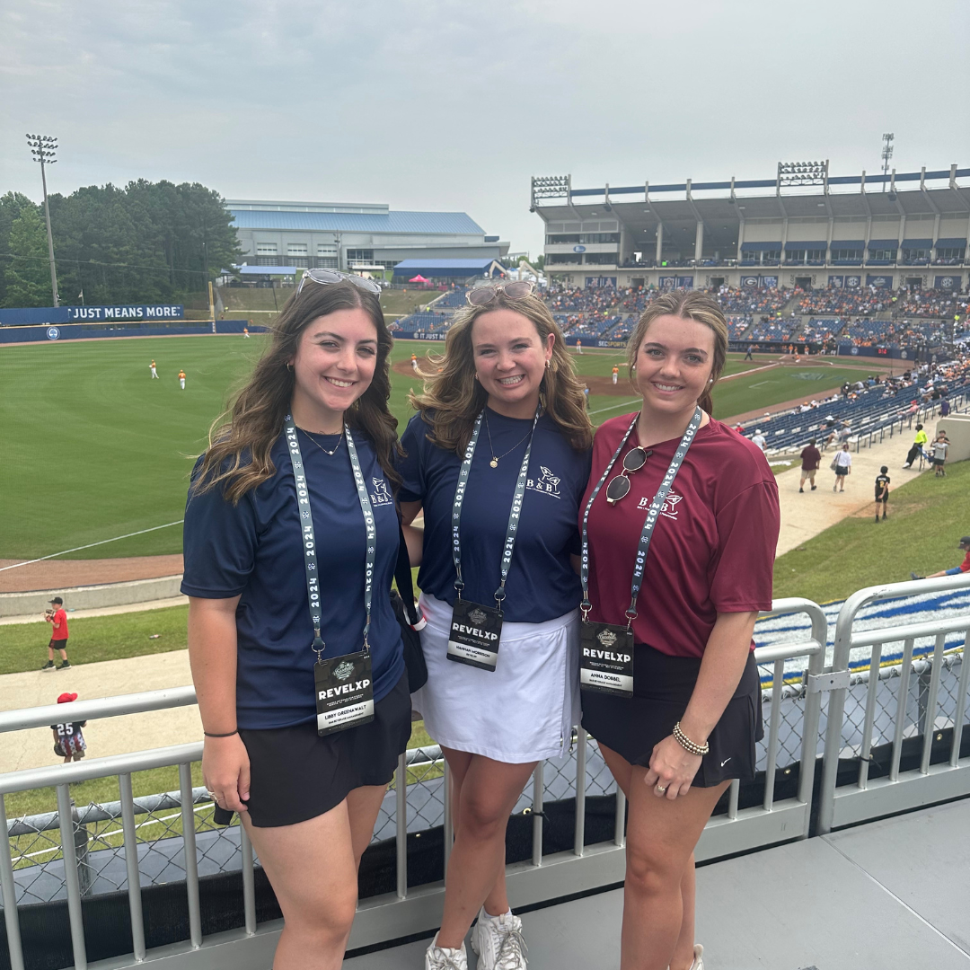 Greenawalt Hospitality Interns at SEC Baseball Tournament