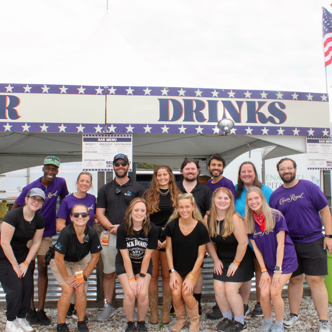 Greenawalt Hospitality - Bartenders at Live on the Plains 2024